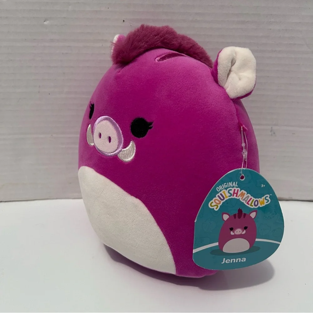 Squishmallows JENNA the warthog 7.5” - Picture 5 of 8